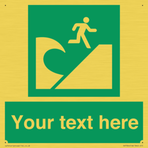 Custom Safe Condition Tsunami evacuation area